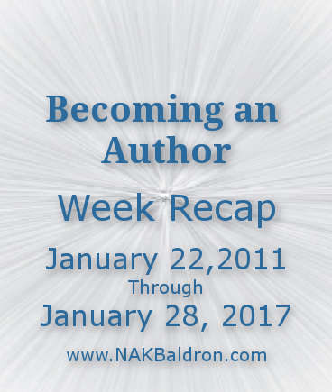 Week Recap January 28th, 2017